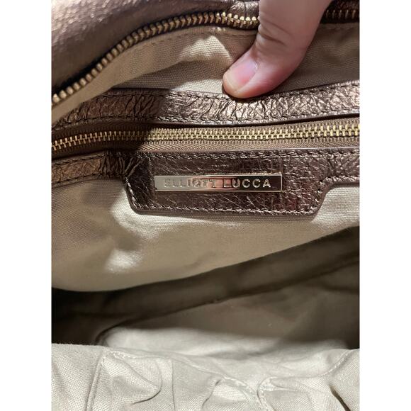Elliott Lucca Copper Shoulder Bag Neila Purse Handbag 104266 MSRP $268 Elliot - Picture 12 of 16